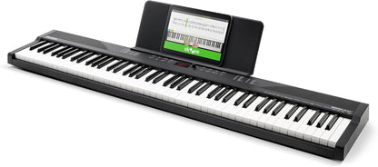 Alesis RECITAL PLAY 88-Key Digital Piano Keyboard Bundle