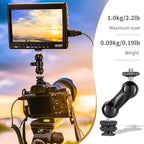 Neewer 10099612 Double Ball Head with Cold Shoe Mount