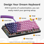 Glorious GLO-KB-GMMK3-PRO-75-PB-HE-WL-BLK-US GMMK 3 PRO HE Wireless Keyboard