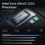 AOC MX16 AI Laptop Intel Ultra5 1TB SSD