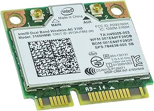 Intel 3160.HMWG.R Wireless-AC WiFi Bluetooth Adapter