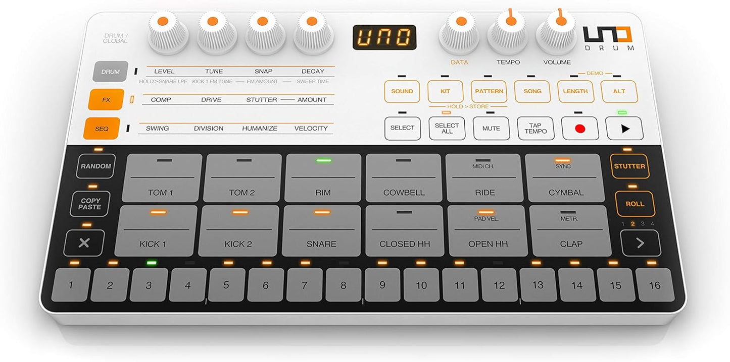 IK Multimedia IP-UNO-DRUM-IN UNO Drum Machine