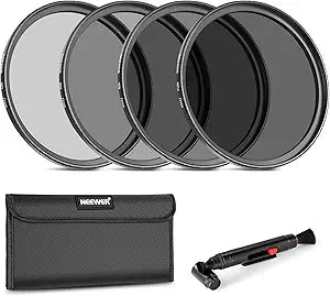 NEEWER 72mm ND Filter Kit - Camera Lens