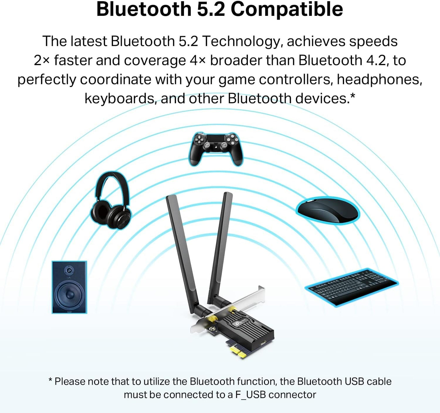 TP-Link Archer TX20E AX1800 WiFi 6 PCIe Adapter