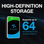 Seagate ST4000VXZ07 Skyhawk 4TB Surveillance HDD