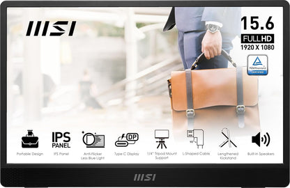 MSI Pro MP161 E2 15.6" Portable Monitor