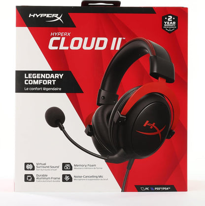 HyperX CL003 Cloud II Red Gaming Headset 7.1 Surround