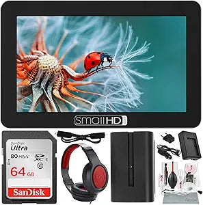 SmallHD Focus 5" Touchscreen Monitor Bundle