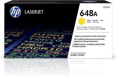 HP CE262A 648A Yellow LaserJet Toner