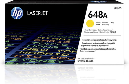 HP CE262A 648A Yellow LaserJet Toner