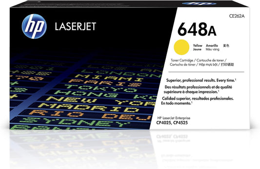 HP CE262A 648A Yellow LaserJet Toner