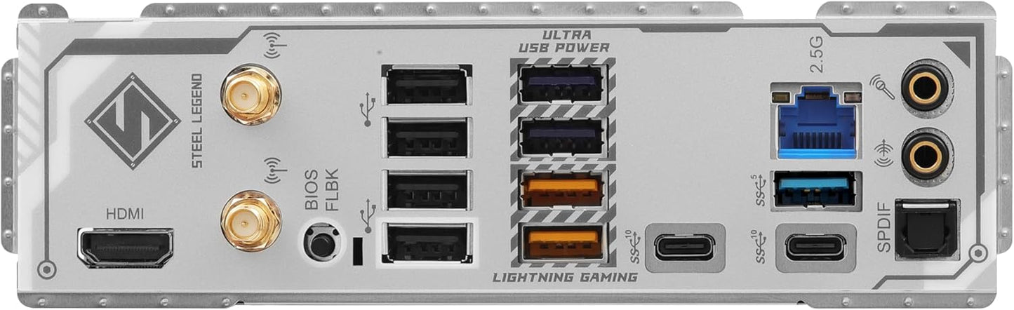 ASRock B850 Steel Legend WiFi AMD Ryzen Motherboard