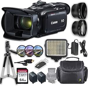 Canon VIXIA HF G21 Camcorder Accessory Bundle — main product image