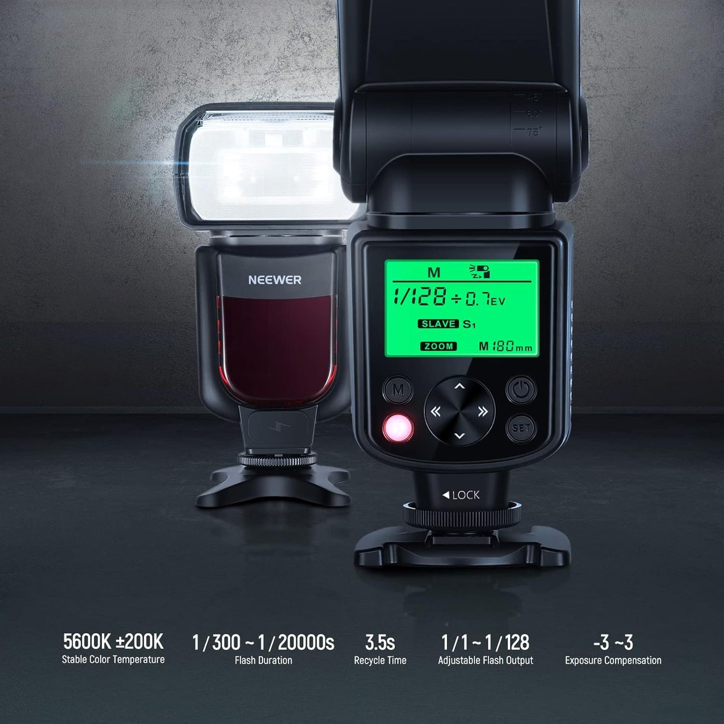 Neewer 10101633 NW635II-C TTL Flash Speedlite Canon