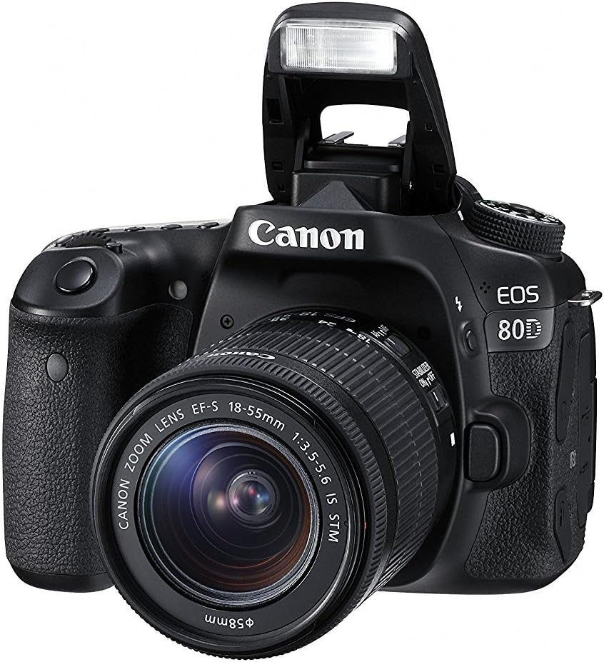 Canon 80D-18-55mm-CR EOS Digital SLR Camera Kit