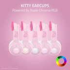 Razer RZ04-04860200-R3M1 Kraken Kitty V2 BT Wireless RGB Headset