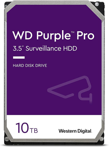 Western Digital WD101PURP 10TB Purple Pro Surveillance HDD