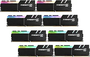 G.Skill F4-2666C18Q2-256GTZR 256GB (8x32GB) DDR4 2666MHz RGB Memory