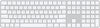 Apple MXK73LL/A Magic Keyboard Touch ID White Keys