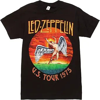 Sony Led Zeppelin US 1975 Tour Graphic T-Shirt — main product image