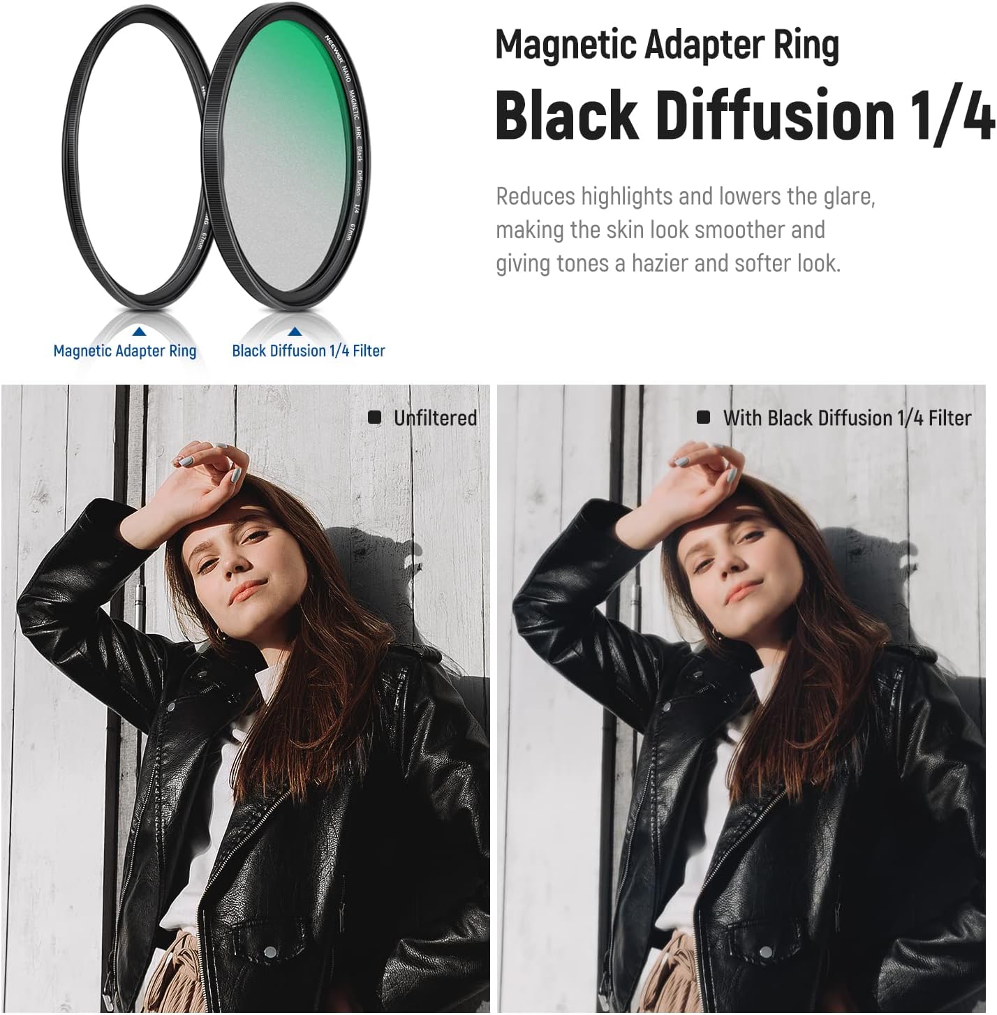 Neewer 10101504 67mm Magnetic ND Filter Set