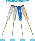 Neewer 99061486 Titanium Nitride Hex Screwdriver Set