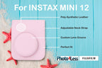 Fujifilm Mini 12 Blossom Pink Instant Camera Film Bundle
