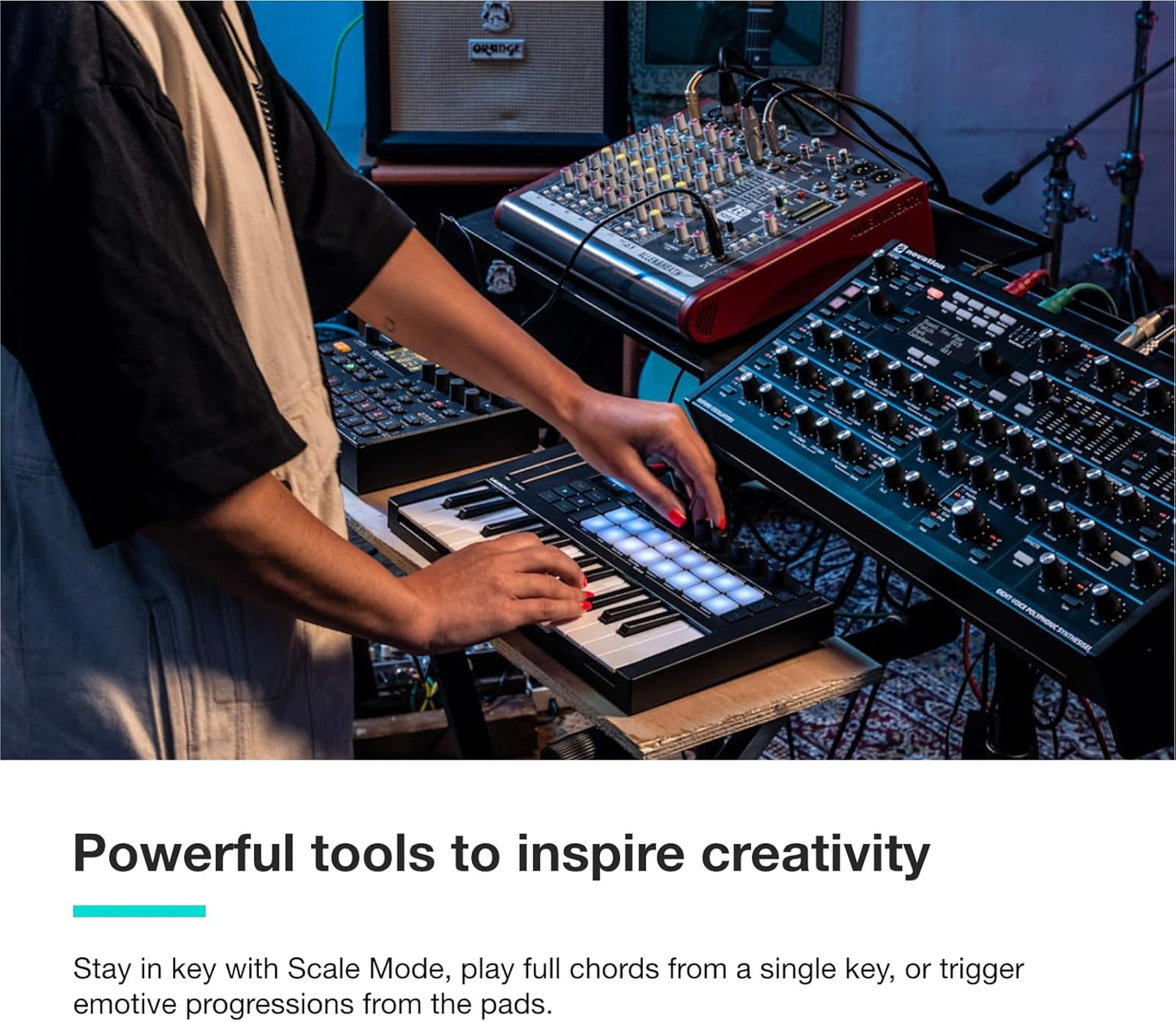 Novation AMS-LAUNCHKEY-61-MK4 Launchkey 61 MK4 MIDI Keyboard