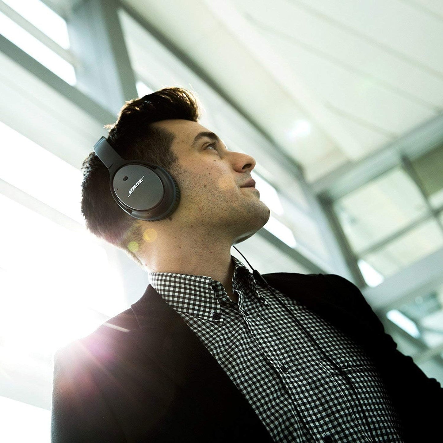 Bose 715053-0010 QuietComfort 25 Noise Cancelling Headphones Renewed