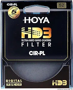 Hoya 52mm HD3 Circular Polarizer Camera Filter — main product image