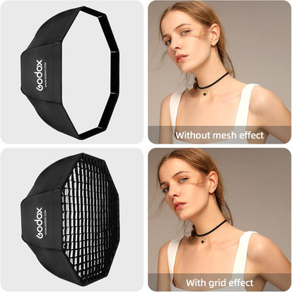 Godox 926500 SB-UE 47" Octagon Softbox with Grid Bowens Mount