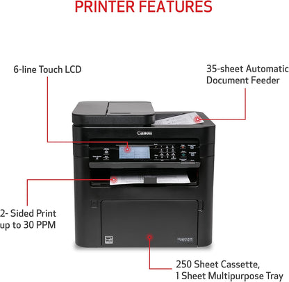 Canon 5938C010 imageCLASS MF267dw II Wireless Laser Printer - Monochrome