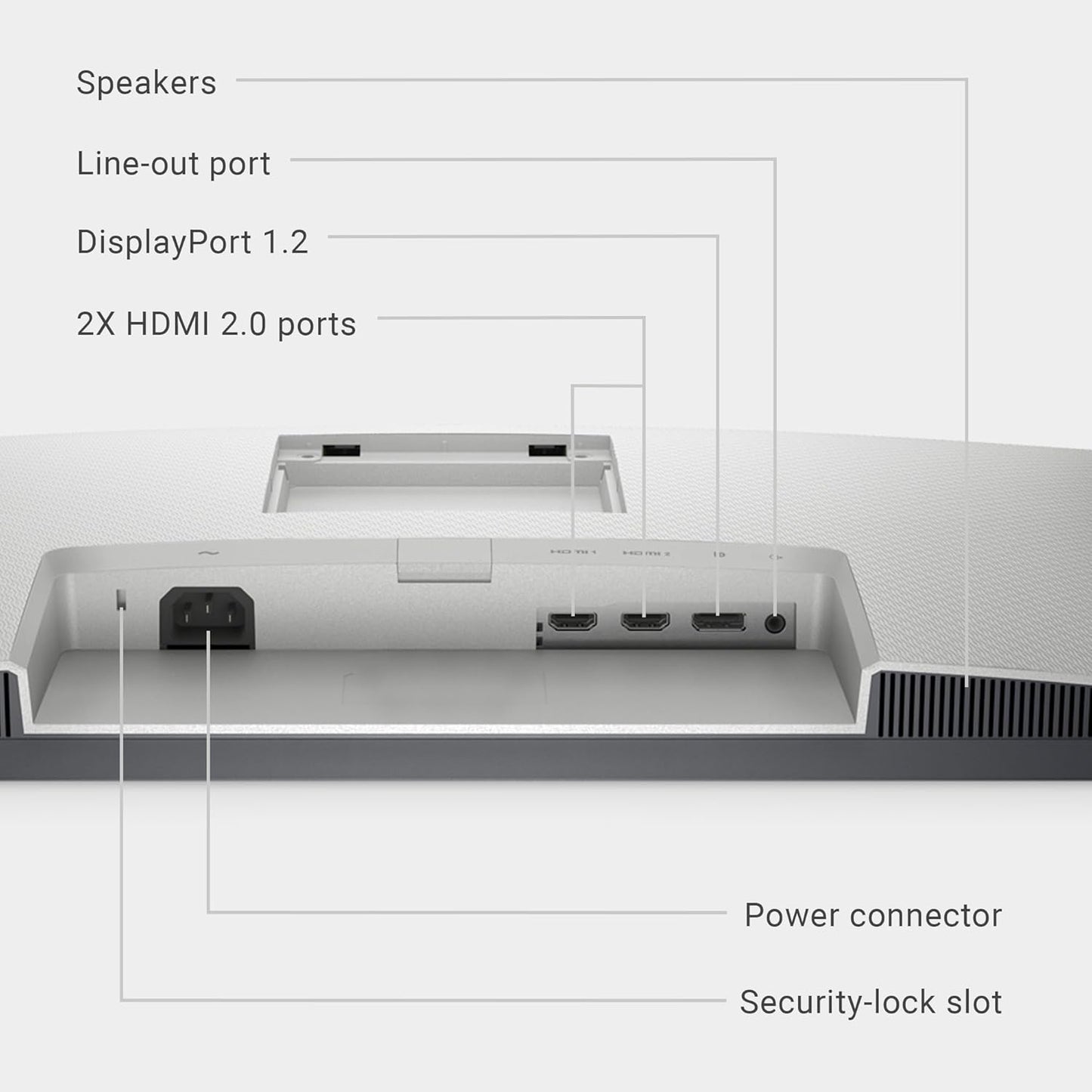 Dell S2721QS 27-Inch 4K UHD IPS Monitor