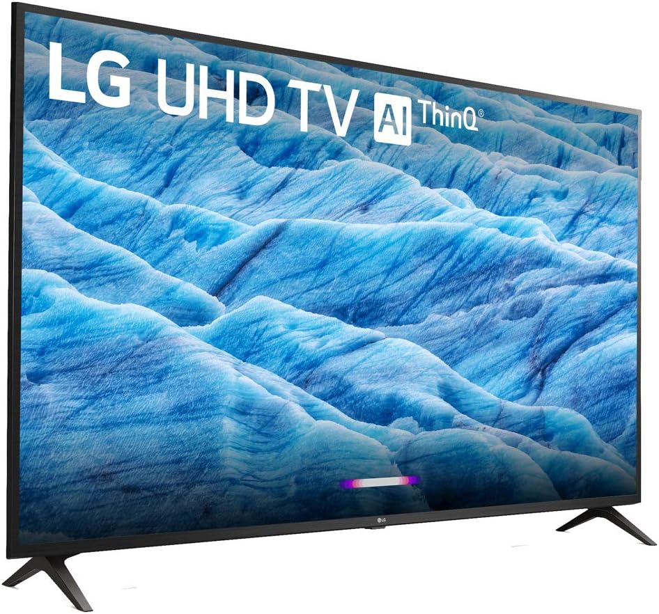 LG E3LG49UM7300 49" 4K Smart LED IPS TV Bundle