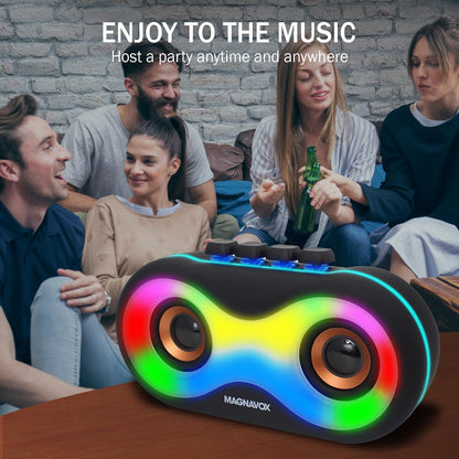 Magnavox MMA3998 Portable RGB Bluetooth Speaker