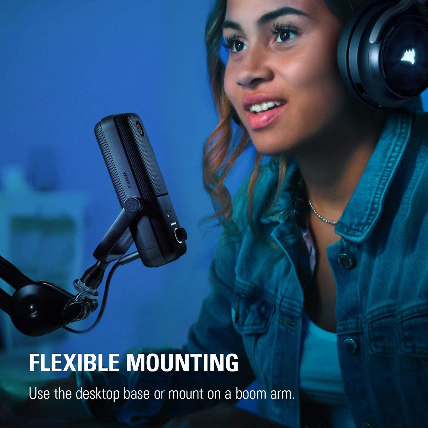 Elgato Wave:3 USB Condenser Microphone (Renewed)