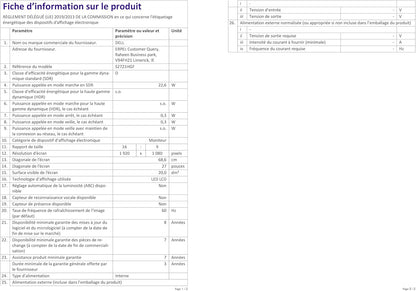 Dell S2721HGF 27-Inch 144Hz Curved Gaming Monitor FHD