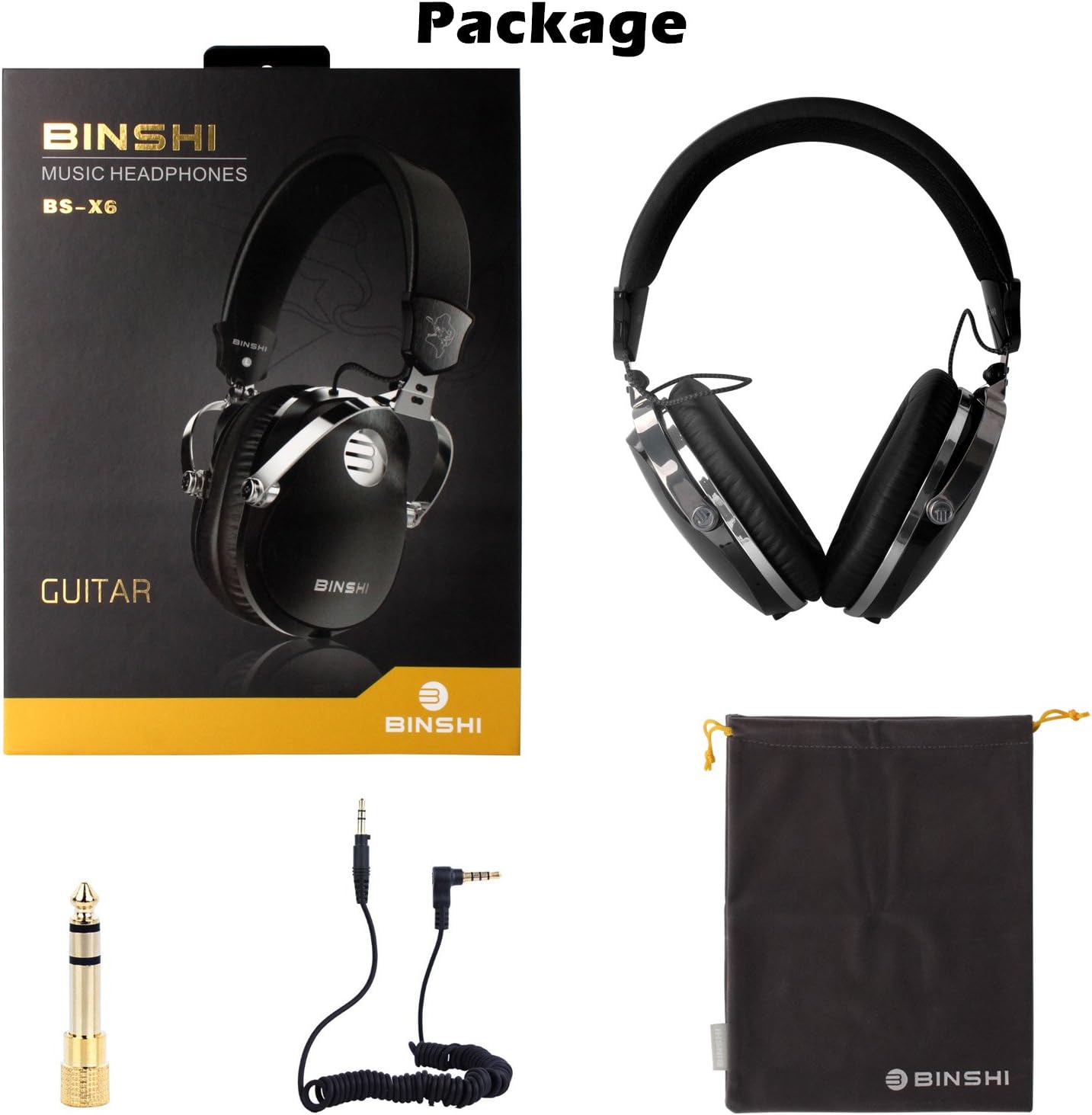 M-Audio USTEK-WL-3181 Over-Ear HiFi Stereo Headphones - Black