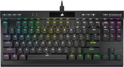 Corsair CH-911901A K70 RGB TKL Gaming Keyboard - OPX (Renewed)