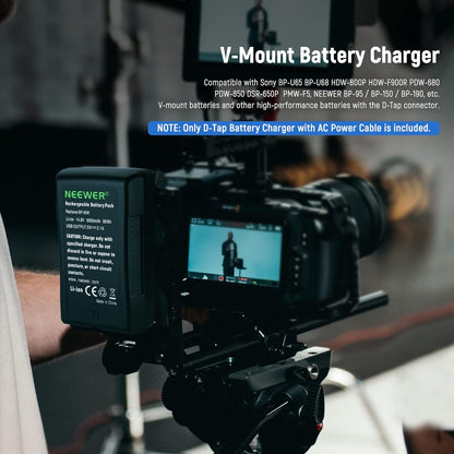 NEEWER 10100809 D-Tap Battery Charger V-Mount