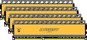 Crucial Ballistix Tactical 32GB (4x8GB) DDR3 1600 Memory Kit — main product image