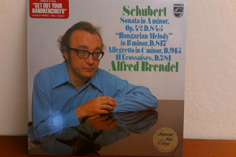 Philips Schubert Sonata Brendel Piano Vinyl Record — main product image