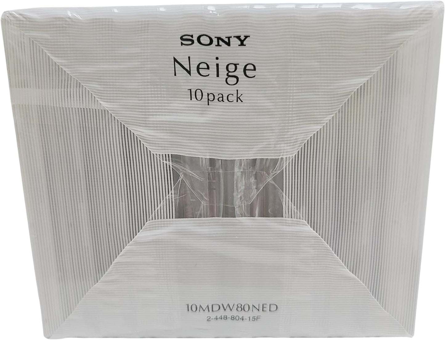 Sony 10MDW80NED 80-Minute MiniDisc 10-Pack