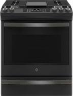 GE JGS760FPDS Profile 5.6 Cu. Ft. Slide-In Gas Range with Air Fry