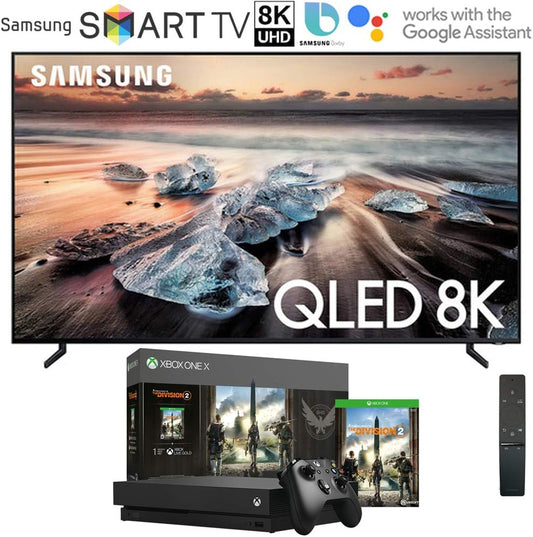 Samsung E2SAMQN65Q900RB 65" 8K QLED TV Xbox Bundle