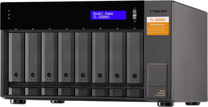 QNAP TL-D800S 8-Bay JBOD Storage Enclosure SATA