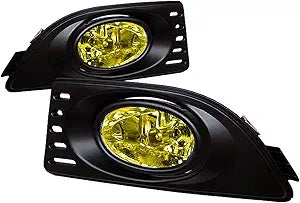 Spyder Acura RSX 05-07 OEM Style Yellow Fog Lights — main product image