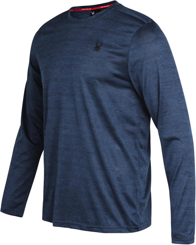 Spyder Active Shirt - Men's Long Sleeve Performance Workout Tee