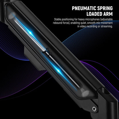 Neewer 21000051 Low Profile Microphone Boom Arm Stand