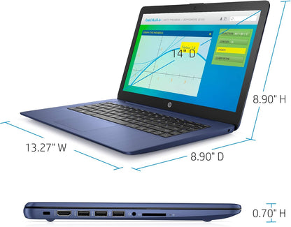 HP HPblackM Stream 14-Inch Celeron HD Laptop Renewed